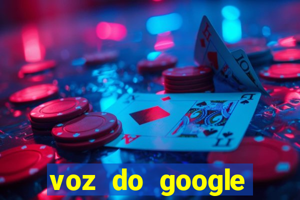 voz do google tradutor homem